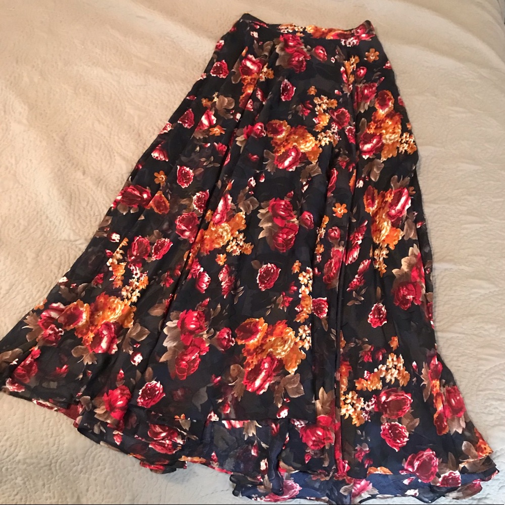 Long Flowy Skirt - LuLu’s